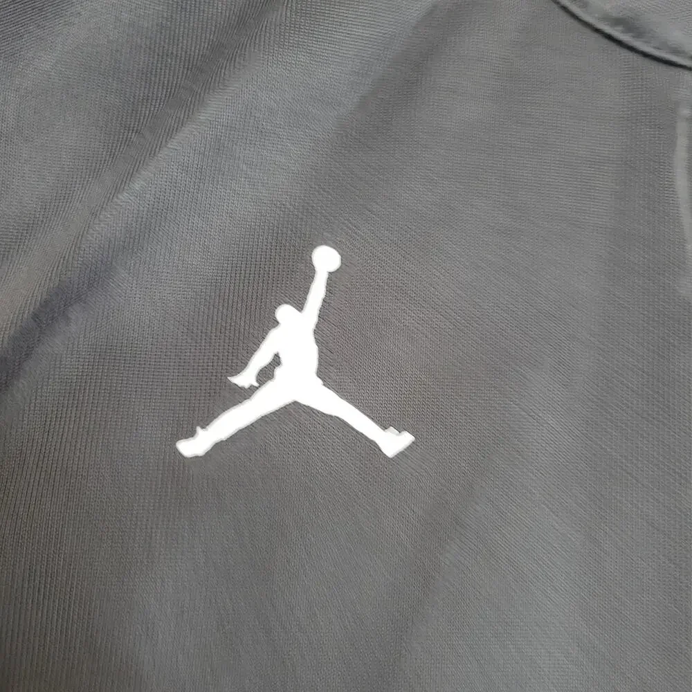 Jordan Jumpman Northern Basketball Full Zip Black White Warm-up Jacket Men's L